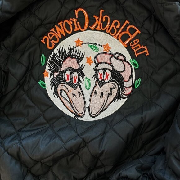 The Black Crowes Shake Your Money Maker World Tour Jacket 90-91 Vintage M - Picture 7 of 9